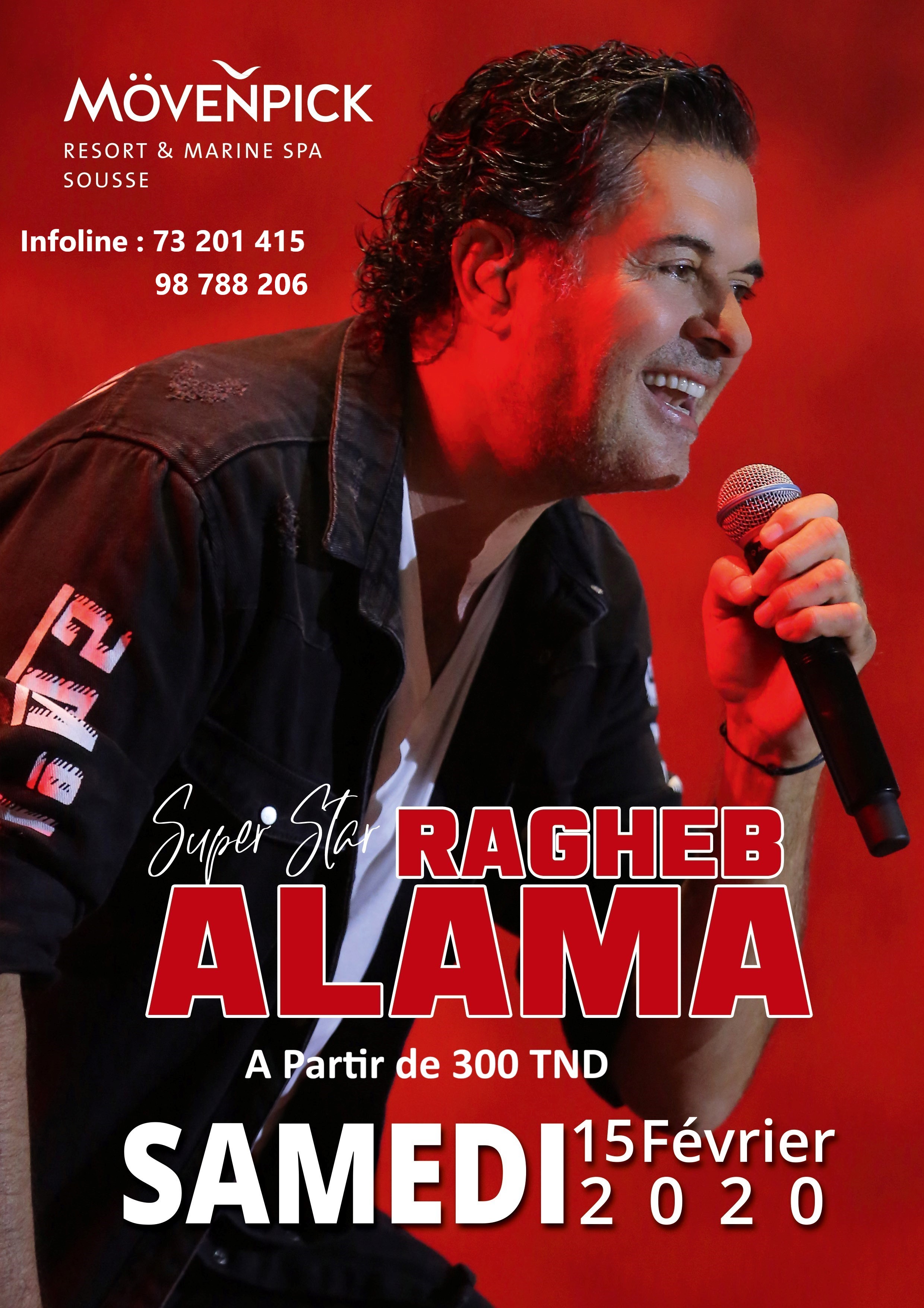 Saint Valentin AnimÃ©e Par RAGHEB ALAMA Au MÃ¶venpick Sousse